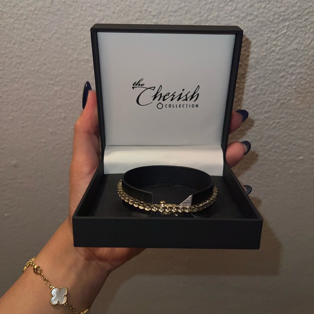Solid 10k Gold Diamond Tennis Bracelet